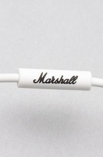 Marshall Headphones The Major Headphones with Mic in White  Karmaloop
