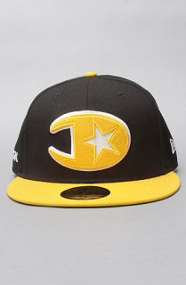 DGK The Champs New Era Cap in Black Yellow