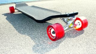 Hybrid skateboard longboard Pro Downhill Maple Fiberglass epoxy