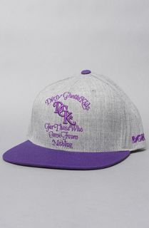 DGK The From Nothing Snapback Cap in Ash Heather Purple  Karmaloop