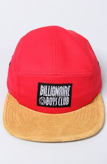 Billionaire Boys Club The Straight Logo 5 Panel Hat in Red  Karmaloop