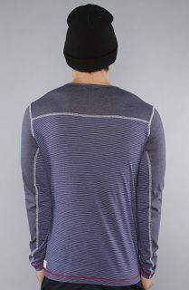 Supremebeing The Toff Henley in Navy Concrete