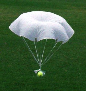 Military 36 Flare Parachute New Original USA 4 Rocket Toy or RC Para