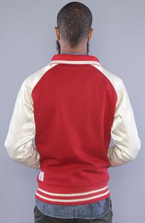 IMKING The Raw Talent Letterman Jacket in Red Champagne  Karmaloop