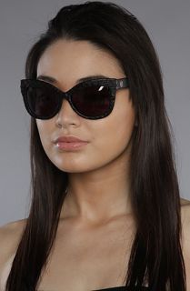 House of Harlow 1960 The Linsey Sunglasses in Black Snake  Karmaloop