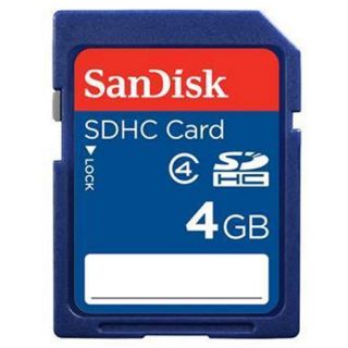 SanDisk SDHC Flash Memory Card 4GB 4G 4 G GB SD HC New