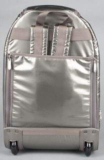 LeSportsac The Graphite Shimmer Wheeled Backpack