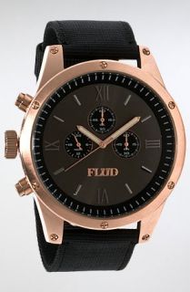 Flud Watches The Order Watch With Interchangeable Bands in Rose Black