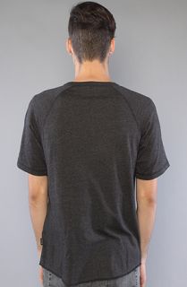 Brixton The Richmond Tee in Heather Black