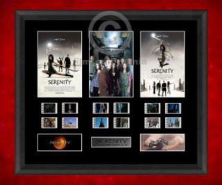 cast signed serenity film cell display firefly