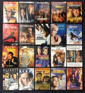 DVD Wholesale Lot 20 Movies Action Martial Arts Drama