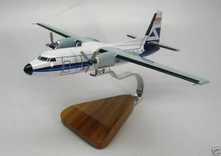 27 Fokker Friendship F27 Airplane Wood Model Large