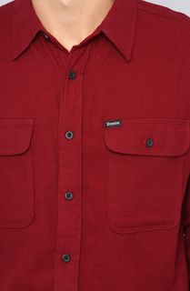 Brixton The Donez Buttondown in Burgundy