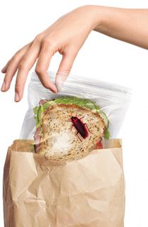 FRED The Lunch Bugs Sandwich Bags Concrete