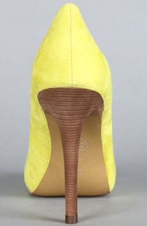 Ash Shoes The Great Bis Shoe in Yellow Suede