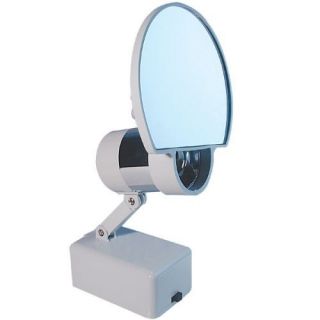 Floxite 5X Lighted Magnifying Mirror 5 Folds Flat for Storage New
