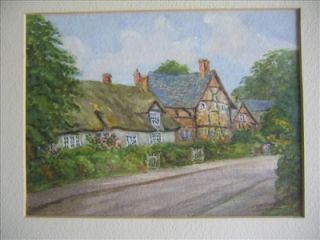 Albert H Findley British Watercolor Painting Listed