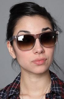 Super Sunglasses The Basic in Transparent Grey