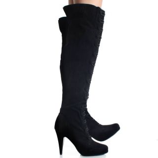  brand style fifi 200 thigh high boots size 7 us