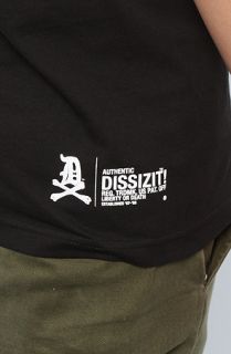 Dissizit The DxBones Tank in Black Concrete