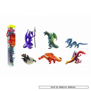 picture of Plastoy Figurines   6 Dragons (70366)