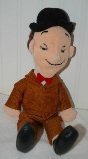 Laurel & Hardy Laurel Plush beanbag doll 1999 Larry Harmon