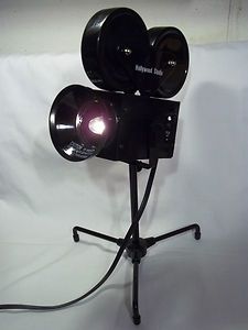 Hollywood Studio Movie Camera Table Lamp Light