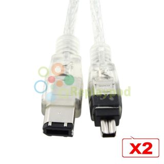 Firewire DV Cables Camcorder for Canon Sony Shap JVC