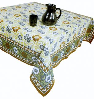 This Picture is of Square Shape Table Cloth But The Piece is