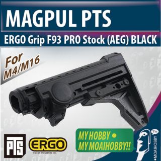Magpul PTS Falcon Ergo F93 Pro Stock for Airsoft AEG Dark Earth