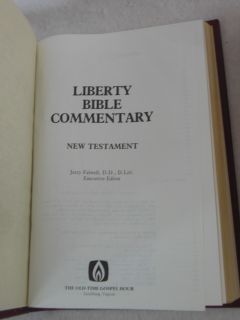 Jerry Falwell Liberty University Laymans Library Study Bible