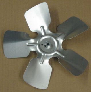 A15225 Metal Fan Blade 10 Diameter 5 Blades 1 4 Hub CCW 30 Degree