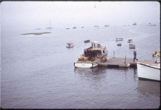  1971 Slide Photos Commercial Fishing Fishermen Boats Near Cape Cod MA