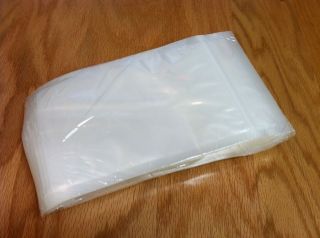 100 Pint Sized Zipper Bags for FoodSaver Vacuum Sealers New 6x10