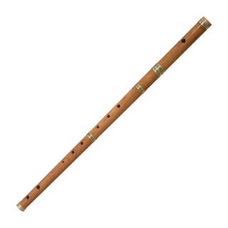 Cocus wood Flute in the key of low D with brass fittings. Stores in