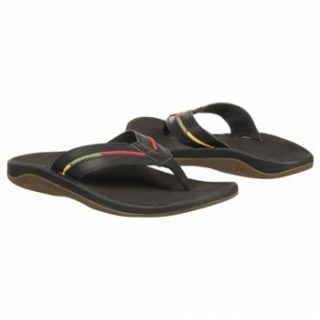 Mens Quiksilver Seabrook Black/Rasta/Gum 