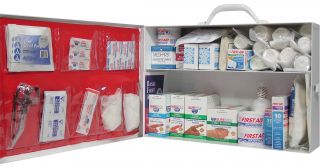 New Warehouse First Aid Cabinet Medical Supplies Safety Kit   MS10175
