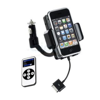 fm transmitter charger car kit remote for iphone ipod ipad 1 years