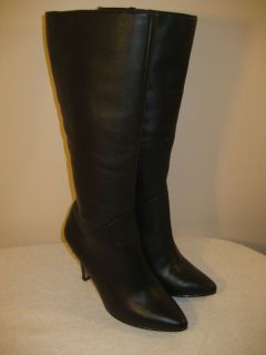 Womens FITZWELL MONTANA BROWN LEATHER BOOTS size 6 $179 NEW