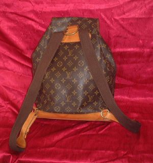Louis Vuitton Louis Vuitton Montsouris Largest Backpack Unisex M51135