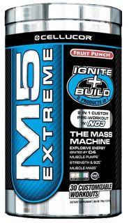 Cellucor M5 Extreme 2 in 1 Product Pre Workout NO3 Post C4 Fruit Punch