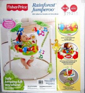 fisher price rainforest jumperoo baby gear jumper new in box