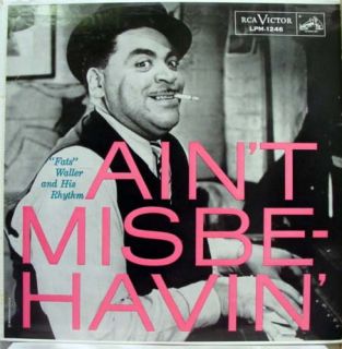 Fats Waller AinT Misbehavin LP VG LPM 1246 Vinyl 1956 Record Mono