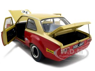  diecast model of ford escort i tc alan mann racing gp der tw 1968