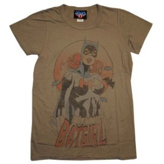 Batgirl DC Comics Junk Food Vintage Style Faded Soft Juniors T Shirt