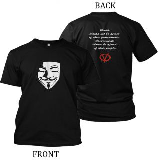  Shirt Occupy Wall Street 99 Guy Fawkes Mask Anonymous T Shirt