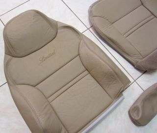  Ford Excursion Limited front DRIVERS SEAT Complete LEATHER Seat Covers