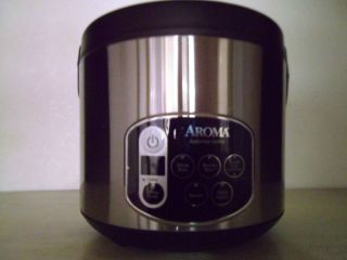 Aroma Rice Cooker Food Steamer 4 to 20 Cup Used Twice in Original Box