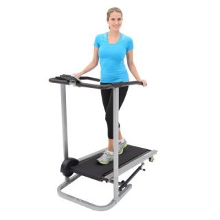 Exerpeutic 250 Incline Manual Treadmill Fitness Exercise Running