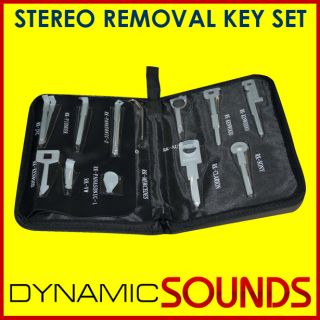 Car Radio Stereo Removal Tool Keys VW Audi BMW Ford